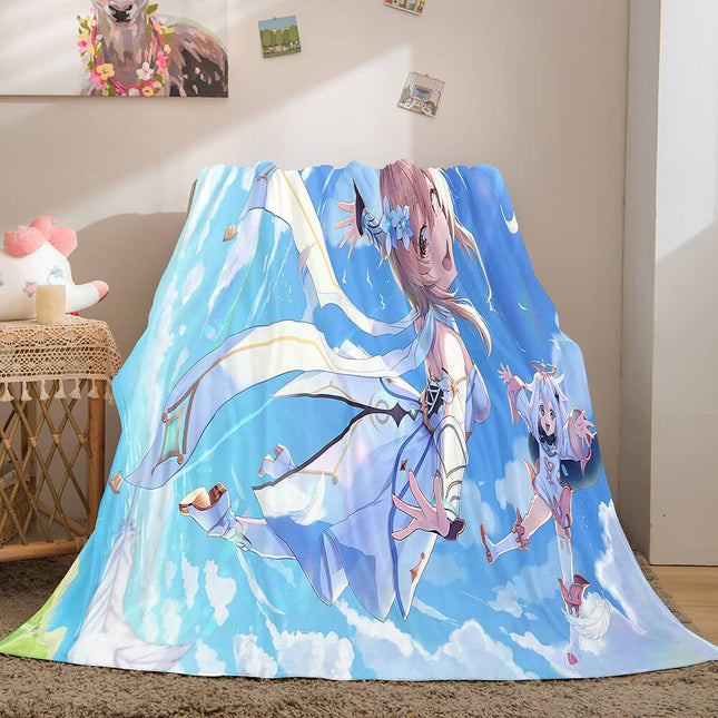 Genshin Impact Flannel Fleece Blanket