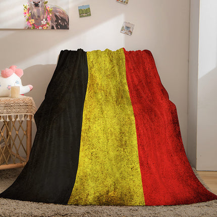 Famous Country National Flag Flannel Fleece Throw Blanket Bedding Sets