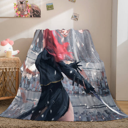 Ghost Blade Cosplay Flannel Fleece Blanket
