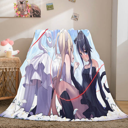 Ghost Blade Cosplay Flannel Fleece Blanket