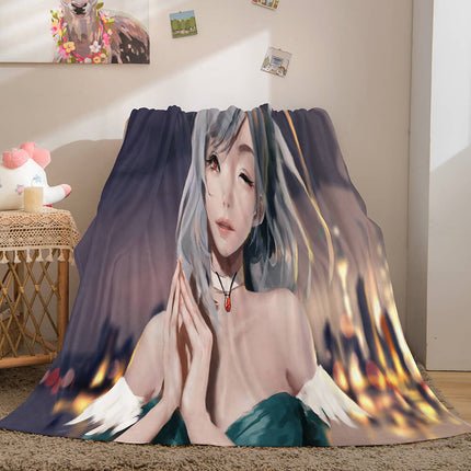 Ghost Blade Cosplay Flannel Fleece Blanket