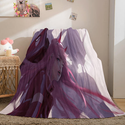 Ghost Blade Cosplay Flannel Fleece Blanket
