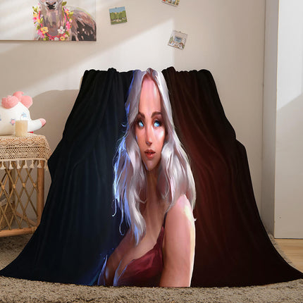 Ghost Blade Cosplay Flannel Fleece Blanket