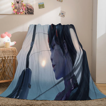 Ghost Blade Cosplay Flannel Fleece Blanket