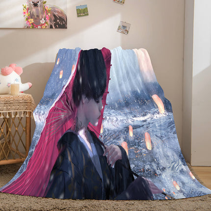 Ghost Blade Cosplay Flannel Fleece Blanket