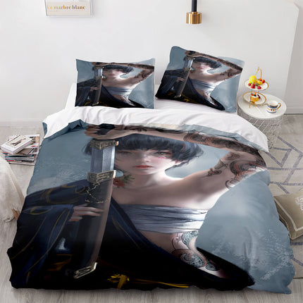 Ghost Knife Cosplay Bedding Sets Quilt Covers Without Filler