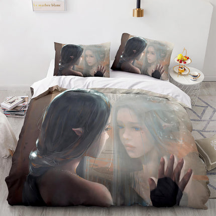Ghost Knife Cosplay Bedding Sets Quilt Covers Without Filler