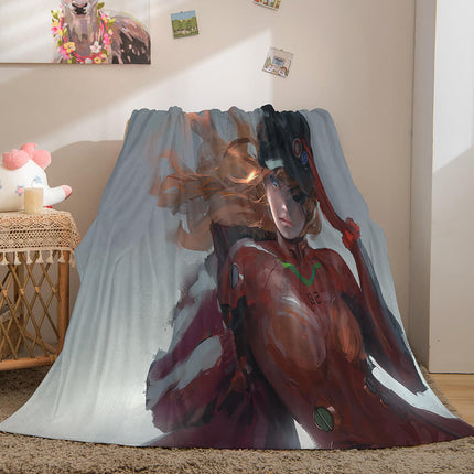 Game Ghost Blade Cosplay Flannel Fleece Blanket