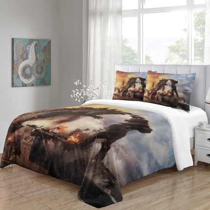 Godzilla X Kong The New Empire Bedding Set Duvet Cover Without Filler
