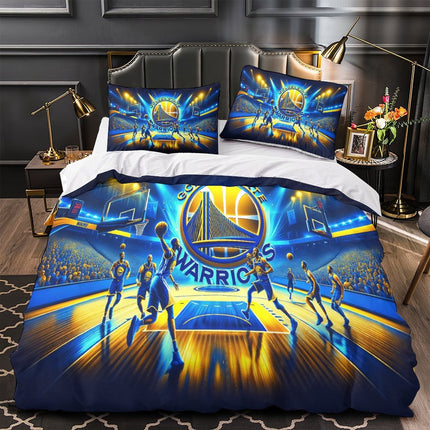 Golden State Warriors Bedding Set Duvet Cover Without Filler