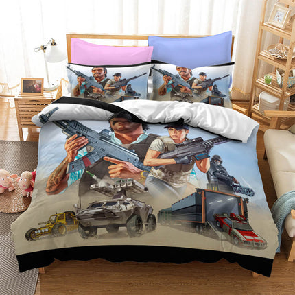 Grand Theft Auto Cosplay Bedding Set Quilt Cover Without Filler