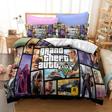 Grand Theft Auto Cosplay Bedding Set Quilt Cover Without Filler