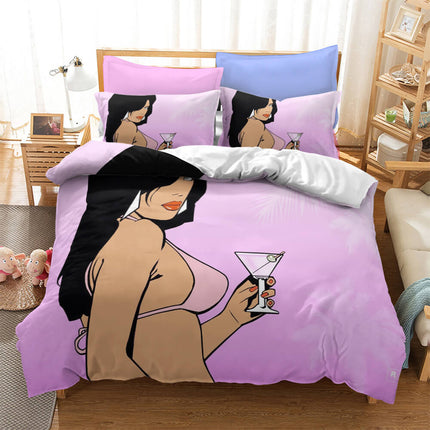 Grand Theft Auto Cosplay Bedding Set Quilt Cover Without Filler