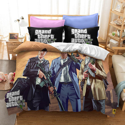 Grand Theft Auto Cosplay Bedding Set Quilt Cover Without Filler
