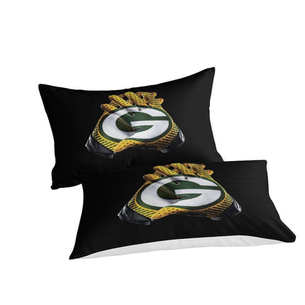 Green Bay Packers Bedding Set Duvet Cover Without Filler