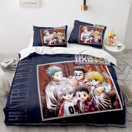 HUNTER×HUNTER Bedding Set Quilt Covers Without Filler