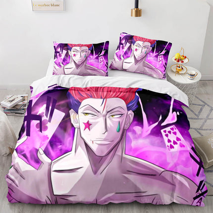 HUNTER×HUNTER Bedding Set Quilt Covers Without Filler