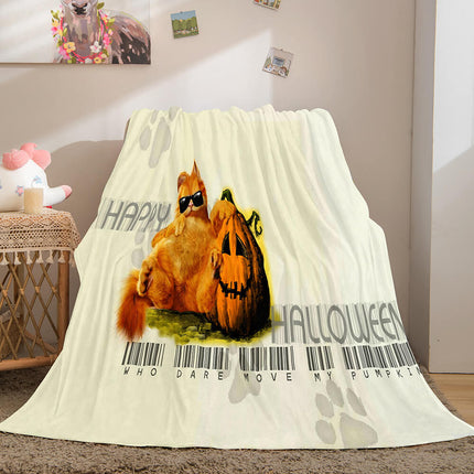 Halloween Flannel Caroset Throw Cosplay Blanket
