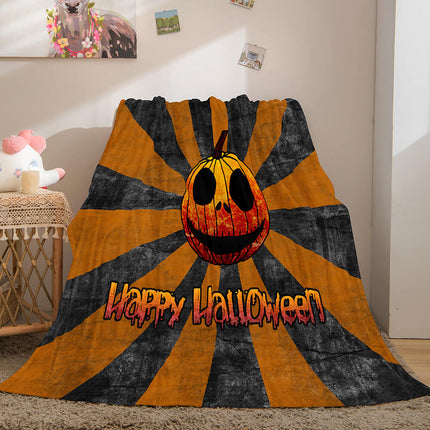 Halloween Flannel Caroset Throw Cosplay Blanket