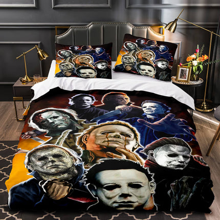 Halloween Horror Bedding Set Duvet Cover Without Filler