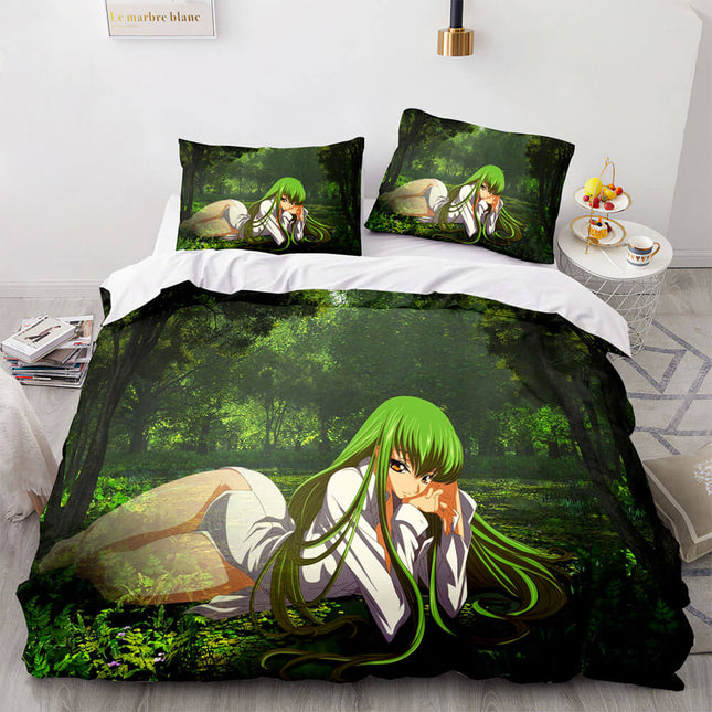 Hatsune Miku Cosplay Bedding Set Kids Quilt Cover