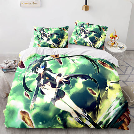 Anime Hatsune Miku Bedding Set Cosplay Quilt Cover Without Filler