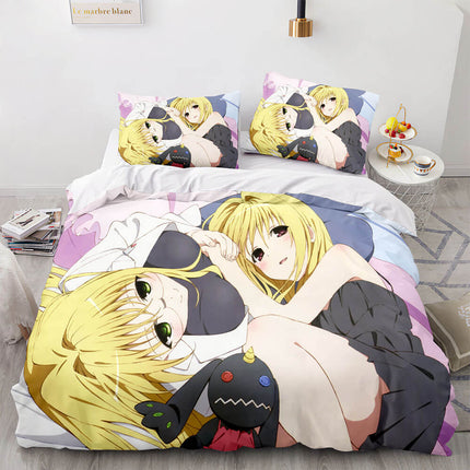 Anime Hatsune Miku Bedding Set Cosplay Quilt Cover Without Filler
