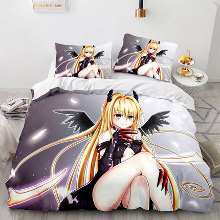 Anime Hatsune Miku Bedding Set Cosplay Quilt Cover Without Filler