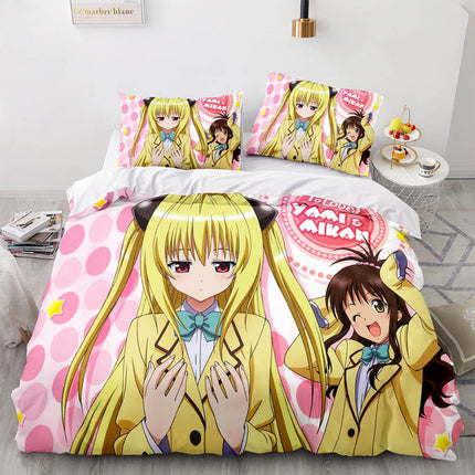 Anime Hatsune Miku Bedding Set Cosplay Quilt Cover Without Filler