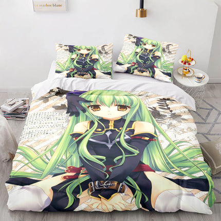 Anime Hatsune Miku Bedding Set Cosplay Quilt Cover Without Filler