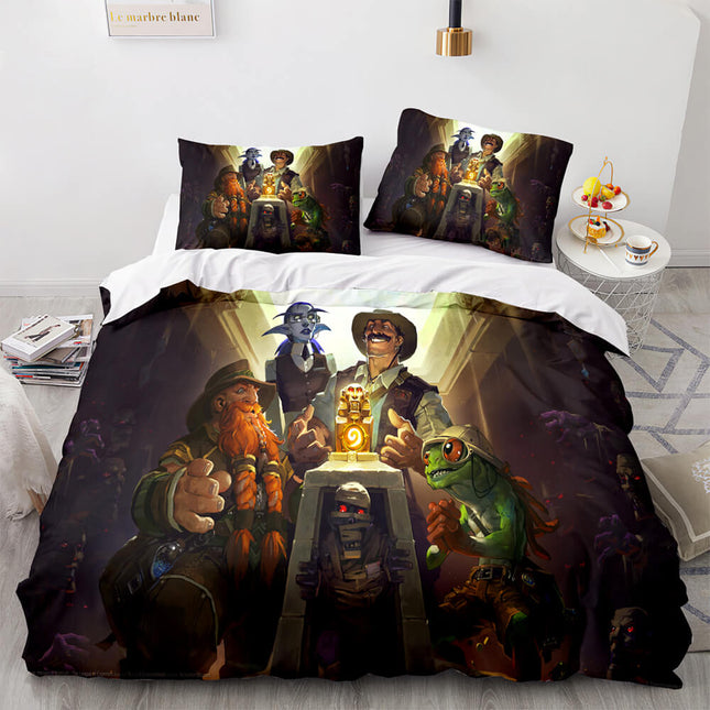 Hearthstone Heroes of Warcraft Cosplay Bedding Set Quilt Cover Without Filler