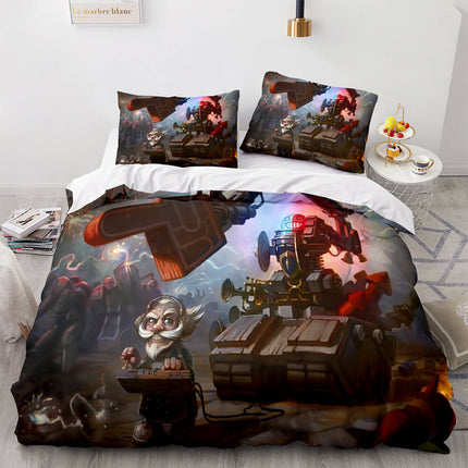 Hearthstone Heroes of Warcraft Cosplay Bedding Set Quilt Cover Without Filler