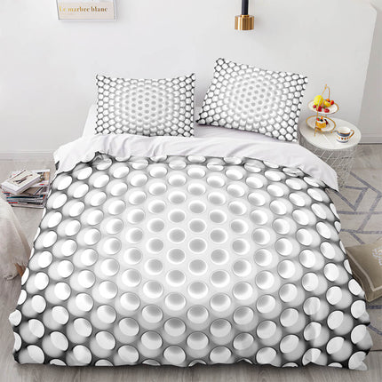 Honeycomb Pattern Bedding Sets Quilt Covers Without Filler