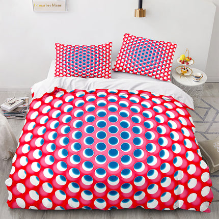 Honeycomb Pattern Bedding Sets Quilt Covers Without Filler