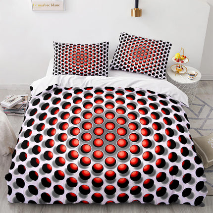 Honeycomb Pattern Bedding Sets Quilt Covers Without Filler