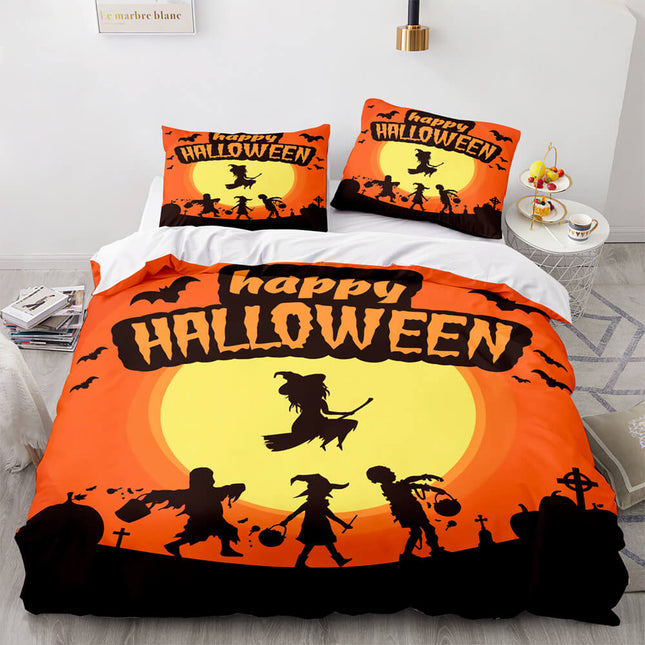 Horror Halloween Decor Bedding Sets Quilt Covers Room Decoration