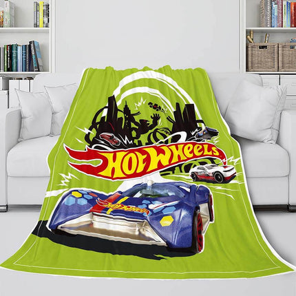 Hot Wheels Blanket Flannel Fleece Blanket Quilt Throw Cosplay Bedding
