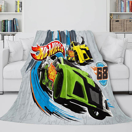 Hot Wheels Blanket Flannel Fleece Blanket Quilt Throw Cosplay Bedding