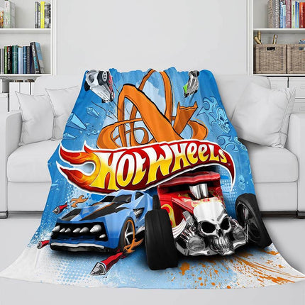 Hot Wheels Blanket Flannel Fleece Blanket Quilt Throw Cosplay Bedding