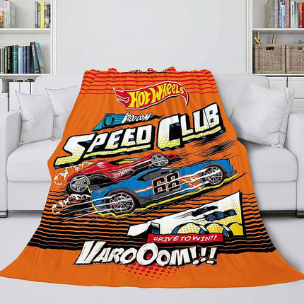 Hot Wheels Blanket Flannel Fleece Blanket Quilt Throw Cosplay Bedding