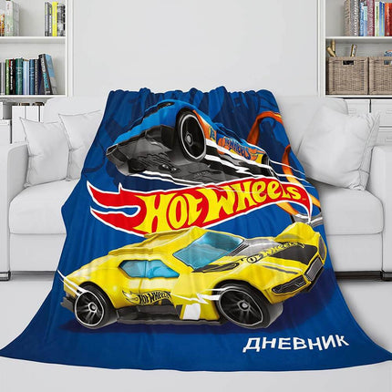Hot Wheels Blanket Flannel Fleece Blanket Quilt Throw Cosplay Bedding