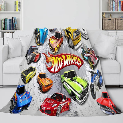 Hot Wheels Blanket Flannel Fleece Blanket Quilt Throw Cosplay Bedding