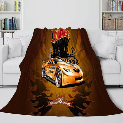 Hot Wheels Blanket Flannel Fleece Blanket Quilt Throw Cosplay Bedding