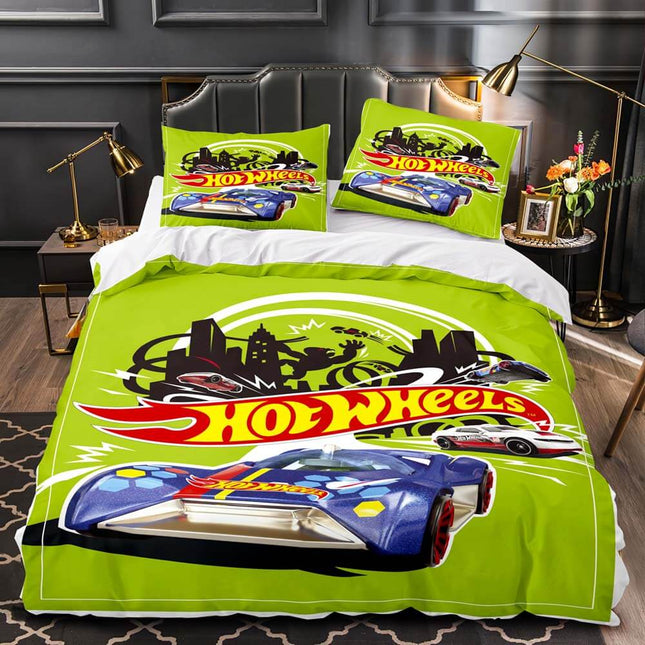 Hot Wheels Cosplay Bedding Set Quilt Cover Without Filler