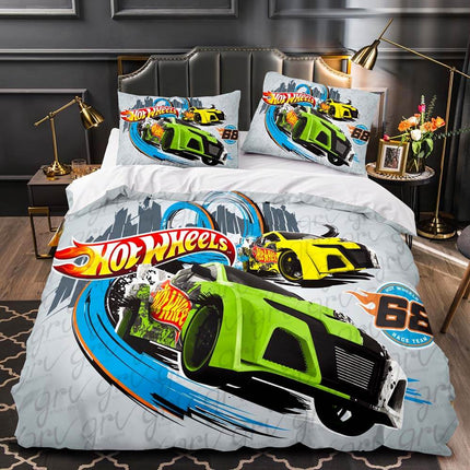 Hot Wheels Cosplay Bedding Set Quilt Cover Without Filler
