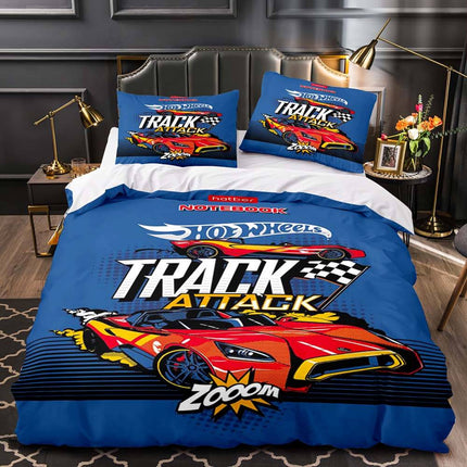 Hot Wheels Cosplay Bedding Set Quilt Cover Without Filler