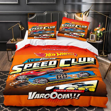 Hot Wheels Cosplay Bedding Set Quilt Cover Without Filler