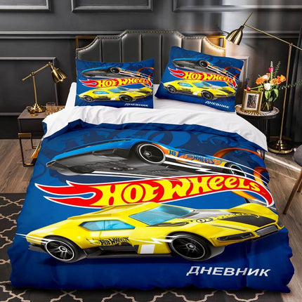 Hot Wheels Cosplay Bedding Set Quilt Cover Without Filler