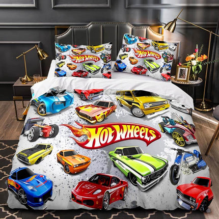 Hot Wheels Cosplay Bedding Set Quilt Cover Without Filler
