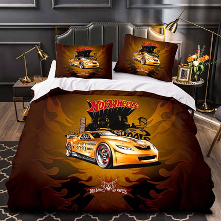 Hot Wheels Cosplay Bedding Set Quilt Cover Without Filler